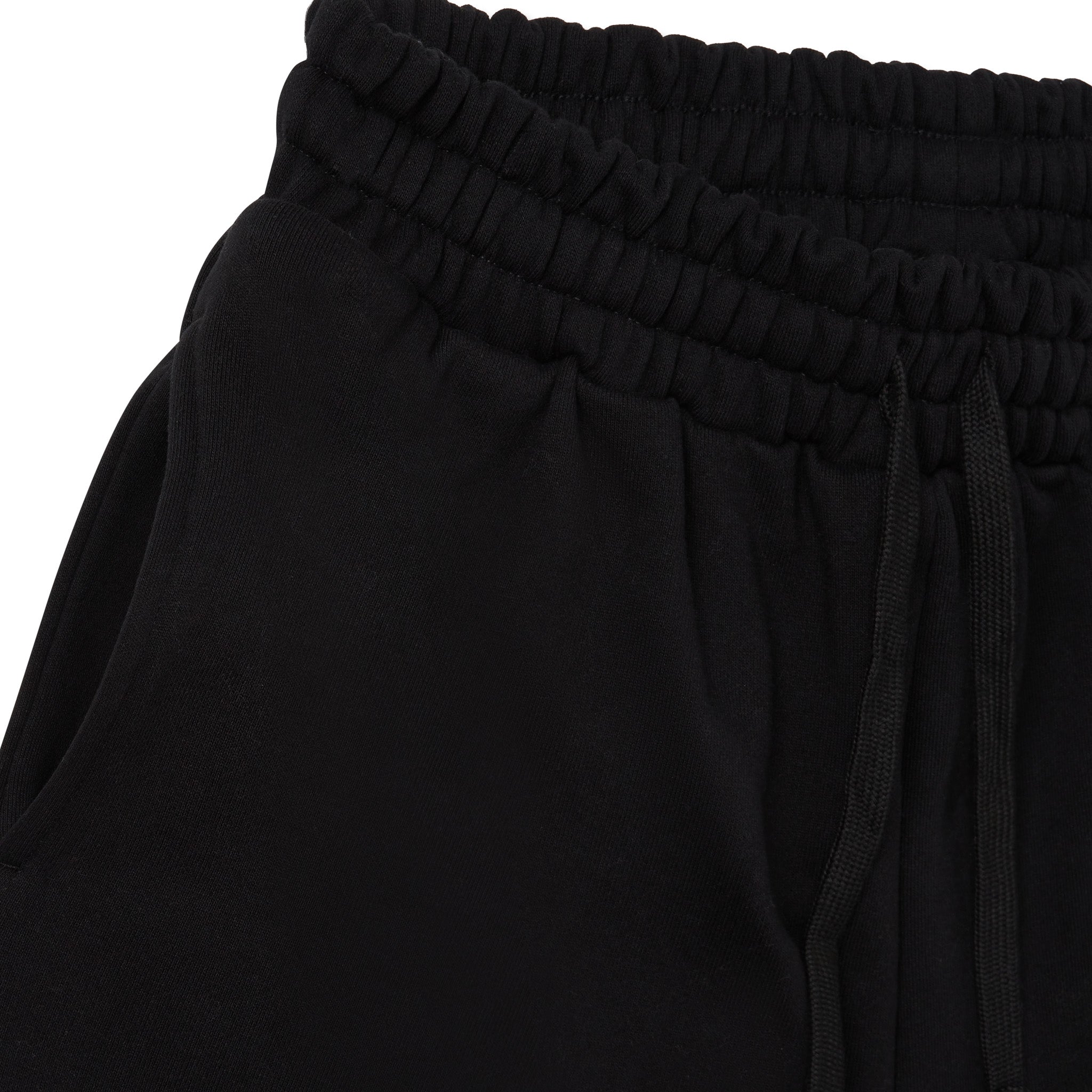 'Black' Baggy Sweat Shorts