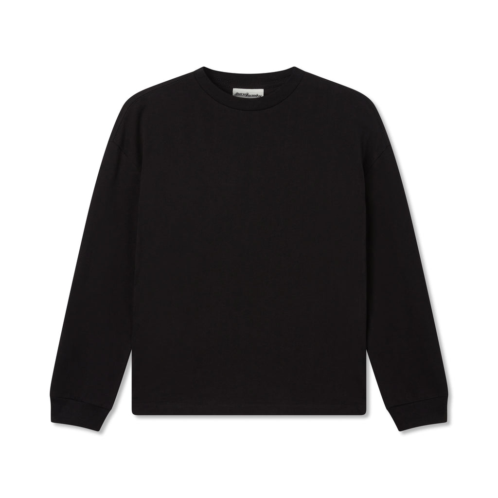 300 GSM 'Black' Long Sleeve Tee