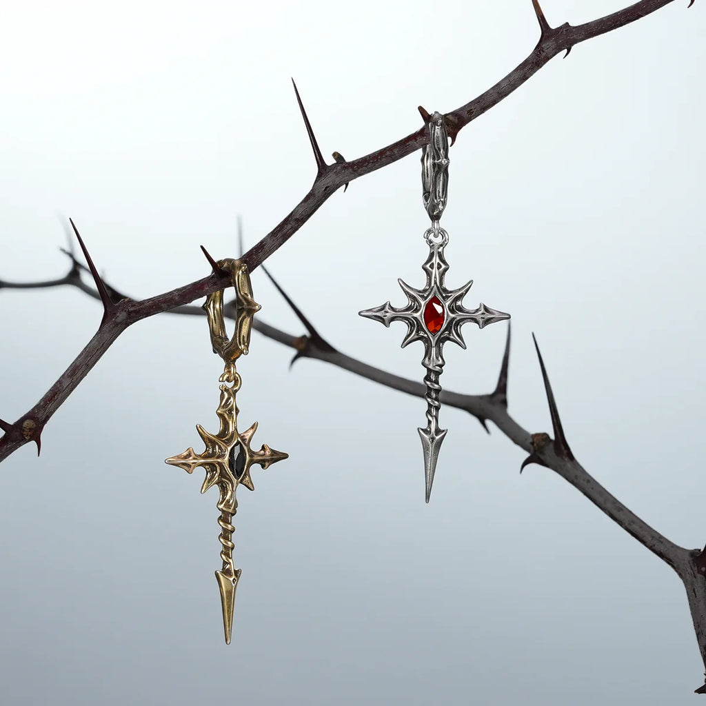 LONGINUS BLOOD RELIC EARRINGS